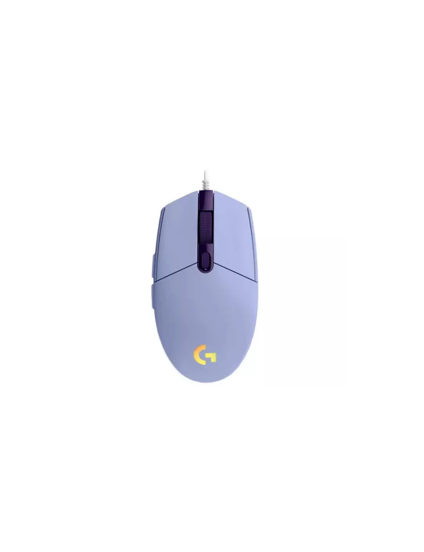 Mouse gaming LOGITECH G102 LIGHTSYNC 8000 DPI, optic, USB, Lilac