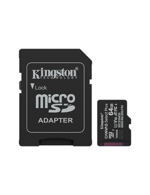 Card de memorie KINGSTON Canvas Select Plus SDCS3/64GB, microSDXC, 64GB + Adaptor