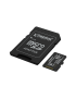 Card de memorie KINGSTON Canvas Select Plus SDCS3/64GB, microSDXC, 64GB + Adaptor