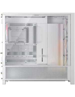 Carcasa CORSAIR 5000D FRAME RS ARGB, Mid-Tower, E-ATX/ATX/Micro-ATX/Mini-ITX, Tempered Glass, 3x RS120 ARGB PWM Fans, White