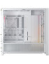Carcasa CORSAIR 5000D FRAME RS ARGB, Mid-Tower, E-ATX/ATX/Micro-ATX/Mini-ITX, Tempered Glass, 3x RS120 ARGB PWM Fans, White