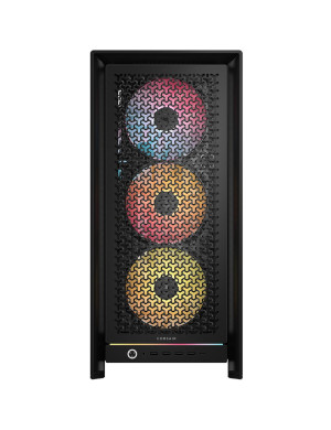 Carcasa CORSAIR 5000D FRAME RS ARGB, Mid-Tower, E-ATX/ATX/Micro-ATX/Mini-ITX, Tempered Glass, 3x RS120 ARGB PWM Fans, Black