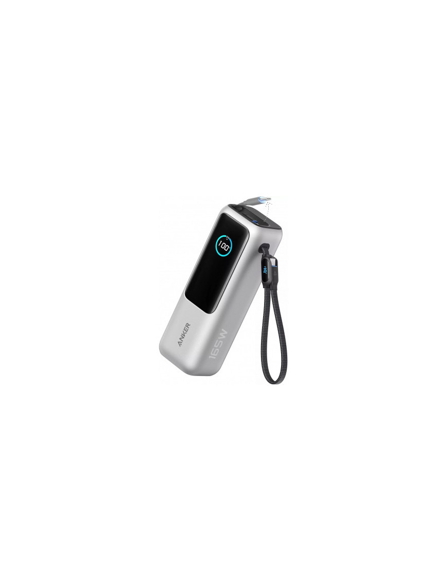 PowerBank ANKER A1695H41, 25000mAh, 165W, 1 x USB-A - 3 x USB-C, Silver
