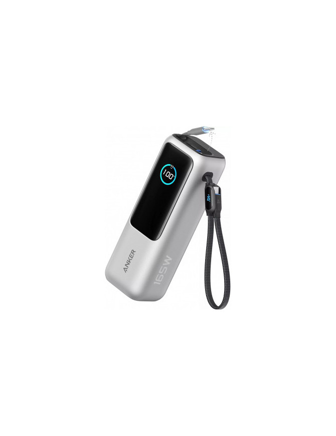 PowerBank ANKER A1695H41, 25000mAh, 165W, 1 x USB-A - 3 x USB-C, Silver