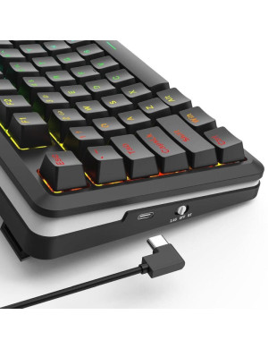 Tastatură mecanică wireless Redragon StormRazor K713RGB-PRO cu iluminare RGB și 3 moduri de conectare
