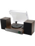 Pick-up Akai ATT-200SP, Difuzoare externe 20W, Bluetooth, 33 1/3, 45, 78 RPM, RCA-In, Maro