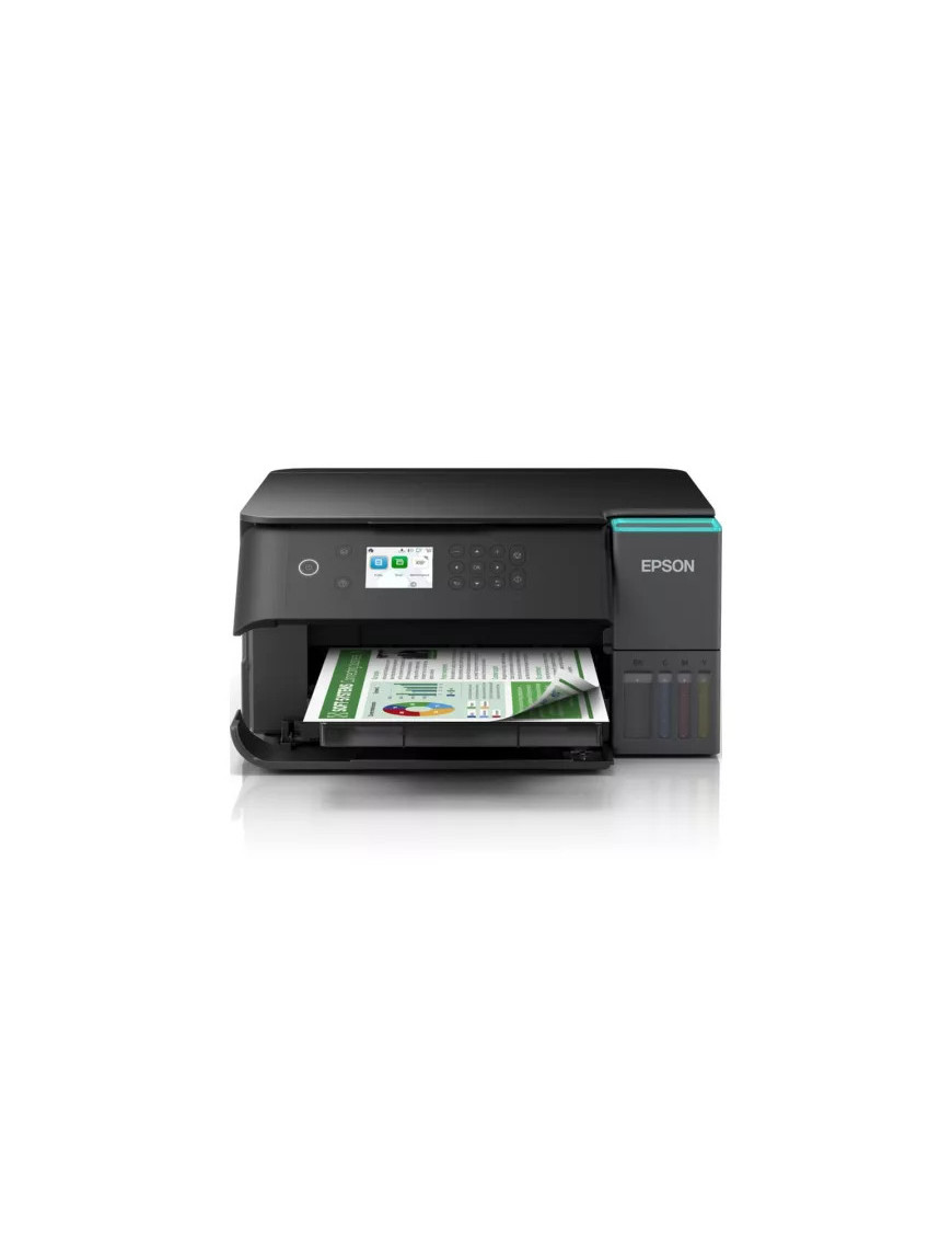 Multifuncțional InkJet Epson EcoTank L6360C11CL42401, Color, A4, Duplex, Wi-Fi, USB și LAN, Negru
