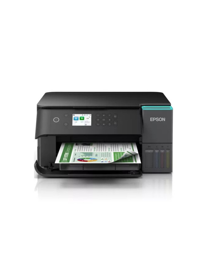 Multifuncțional InkJet Epson EcoTank L6360C11CL42401, Color, A4, Duplex, Wi-Fi, USB și LAN, Negru
