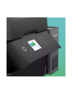 Multifuncțional InkJet CISS Epson EcoTank L6370 C11CL43403, Color, A4, Duplex, Wi-Fi, LAN și USB, Negru