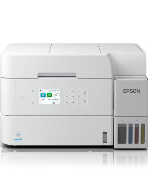 Multifunctional inkjet color CISS Epson EcoTank L6376 C11CL43404, A4, ADF, Duplex, Wi-Fi, Alb