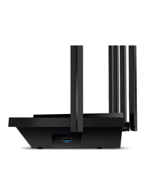 TP-Link Archer AX73 router wireless Gigabit Ethernet Bandă dublă (2.4 GHz/ 5 GHz) Negru