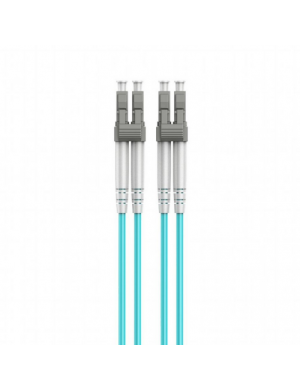 Patch Cord Fibra Optica Gembird CFO-MDOM4-LC/LC-15M, Multi-Mode, OM4, Duplex LC/UPC - Duplex LC/UPC, 15 m