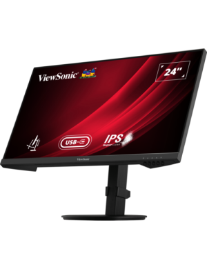 Monitor LED VIEWSONIC VG2409-MHDU-2, 23.8 inch, FHD, IPS, 4 ms, 100 Hz, USB-C, Black