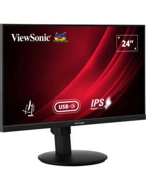 Monitor LED VIEWSONIC VG2409-MHDU-2, 23.8 inch, FHD, IPS, 4 ms, 100 Hz, USB-C, Black