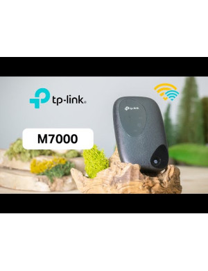 Router wireless mobil (4G LTE) TP-LINK M7000, 802.11b/g/n, 2.4 Ghz, 300 Mbps