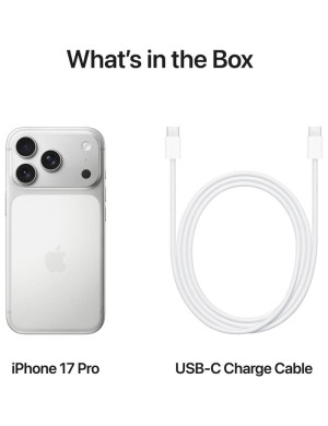 Telefon APPLE iPhone 17 Pro, 5G, 256GB, 12GB RAM, Silver