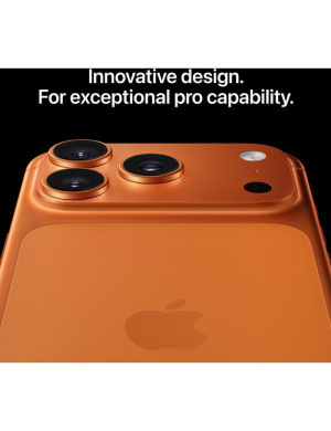 Telefon APPLE iPhone 17 Pro, 5G, 256GB, 12GB RAM, Cosmic Orange