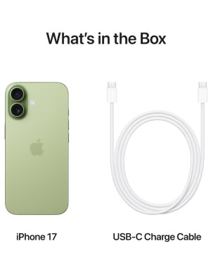 Telefon Apple iPhone 17, 256GB, 8GB RAM, 5G, Sage