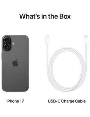 Telefon APPLE iPhone 17, 5G, 256GB, 8GB RAM, Black