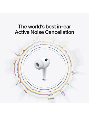 Casti wireless APPLE AirPods Pro 3, Bluetooth 5.3, Carcasa MagSafe, White