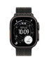 APPLE Watch Ultra 3, GPS + Cellular, Carcasa Black Titanium 49mm, Black Titanium Milanese Loop - Medium