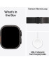 APPLE Watch Ultra 3, GPS + Cellular, Carcasa Black Titanium 49mm, Black Titanium Milanese Loop - Medium