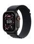 APPLE Watch Ultra 3, GPS + Cellular, Carcasa Black Titanium 49mm, Black Alpine Loop - Medium