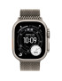 APPLE Watch Ultra 3, GPS + Cellular, Carcasa Natural Titanium 49mm, Natural Titanium Milanese Loop - Large