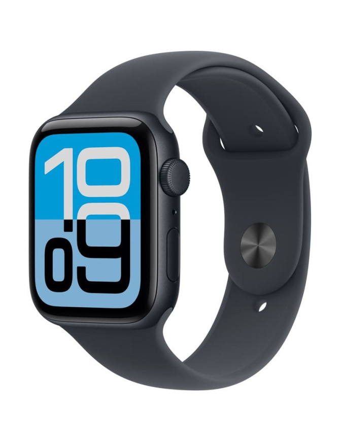 Smartwatch APPLE Seria SE 3 (2025), iOS, Silicon, 44 mm, M/L, Midnight