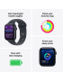 Smartwatch APPLE Seria SE 3 (2025), iOS, Silicon, 44 mm, M/L, Midnight