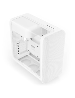 Carcasa HYTE X50, Mid-Tower, ATX/Micro-ATX/Mini-ITX, Tempered Glass, Panoramic View Design, Snow White