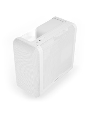 Carcasa HYTE X50, Mid-Tower, ATX/Micro-ATX/Mini-ITX, Tempered Glass, Panoramic View Design, Snow White