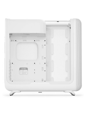 Carcasa HYTE X50, Mid-Tower, ATX/Micro-ATX/Mini-ITX, Tempered Glass, Panoramic View Design, Snow White