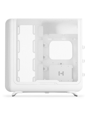 Carcasa HYTE X50, Mid-Tower, ATX/Micro-ATX/Mini-ITX, Tempered Glass, Panoramic View Design, Snow White