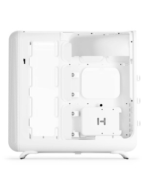 Carcasa HYTE X50, Mid-Tower, ATX/Micro-ATX/Mini-ITX, Tempered Glass, Panoramic View Design, Snow White