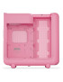 Carcasa HYTE X50, Mid-Tower, ATX/Micro-ATX/Mini-ITX, Tempered Glass, Panoramic View Design, Strawberry Milk