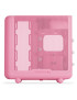 Carcasa HYTE X50, Mid-Tower, ATX/Micro-ATX/Mini-ITX, Tempered Glass, Panoramic View Design, Strawberry Milk