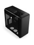 Carcasa HYTE X50, Mid-Tower, ATX/Micro-ATX/Mini-ITX, Tempered Glass, Panoramic View Design, Pitch Black