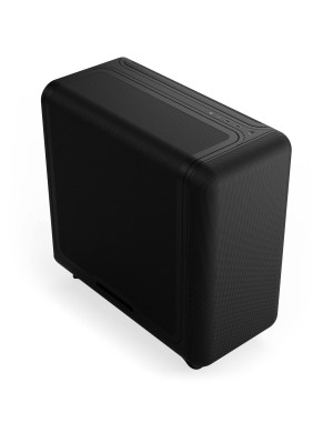 Carcasa HYTE X50 Air, Mid-Tower, ATX/Micro-ATX/Mini-ITX, Tempered Glass, High-Airflow Design, Pitch Black