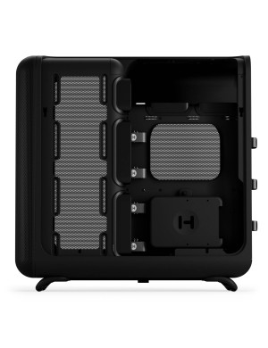 Carcasa HYTE X50 Air, Mid-Tower, ATX/Micro-ATX/Mini-ITX, Tempered Glass, High-Airflow Design, Pitch Black