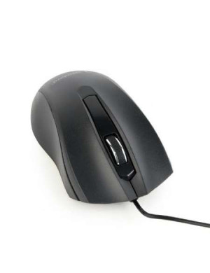 Mouse cu fir GEMBIRD MUS-3B-01, USB, Negru – precizie și confort zilnic