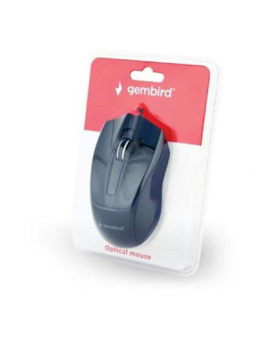 Mouse cu fir GEMBIRD MUS-3B-01, USB, Negru – precizie și confort zilnic