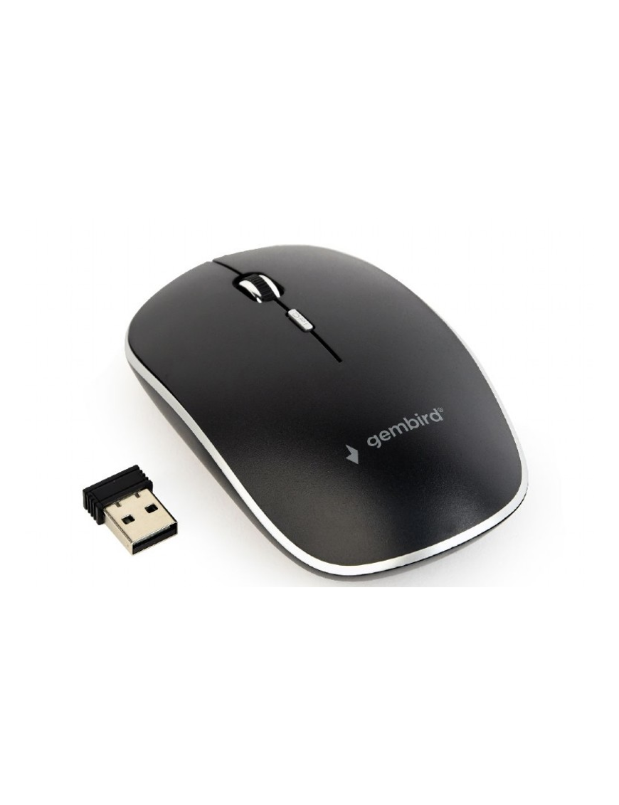 Mouse GEMBIRD MUSW-4B-01, 1600 DPI, Optic, USB, Negru