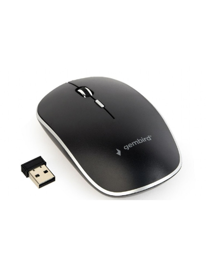 Mouse GEMBIRD MUSW-4B-01, 1600 DPI, Optic, USB, Negru