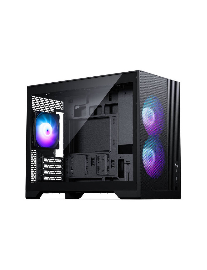 Carcasă Phanteks XT M3 DRGB, Compact Micro-ATX, Micro-ATX/Mini-ITX, Tempered Glass, DRGB Fans, Black