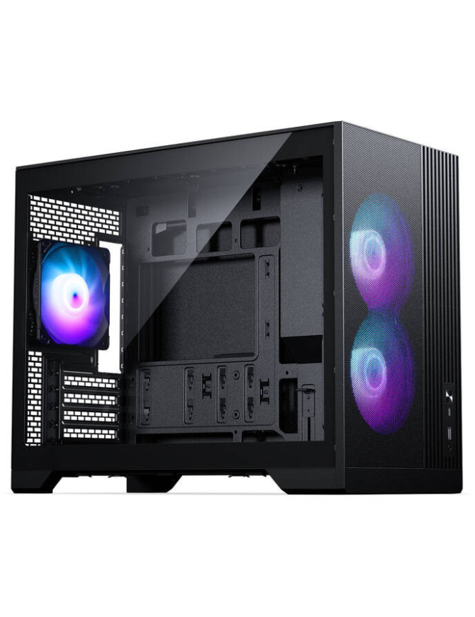 Carcasă Phanteks XT M3 DRGB, Compact Micro-ATX, Micro-ATX/Mini-ITX, Tempered Glass, DRGB Fans, Black