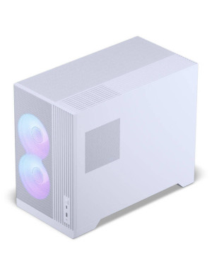 Carcasă Phanteks XT M, Compact Mid-Tower, Micro-ATX/Mini-ITX, Tempered Glass, DRGB Fans, White