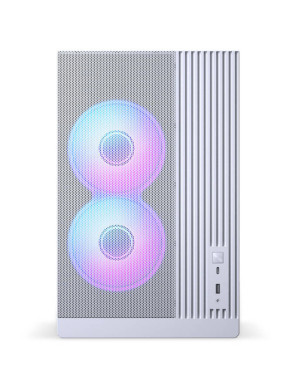 Carcasă Phanteks XT M, Compact Mid-Tower, Micro-ATX/Mini-ITX, Tempered Glass, DRGB Fans, White