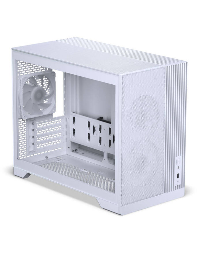 Carcasă Phanteks XT M, Compact Mid-Tower, Micro-ATX/Mini-ITX, Tempered Glass, DRGB Fans, White