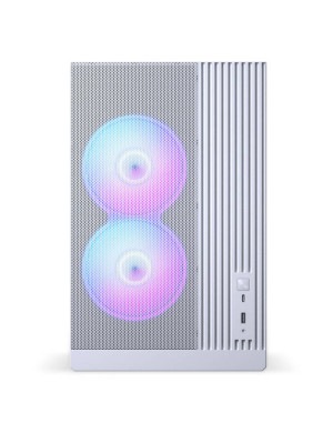 Carcasă Phanteks XT M, Compact Mid-Tower, Micro-ATX/Mini-ITX, Tempered Glass, DRGB Fans, White